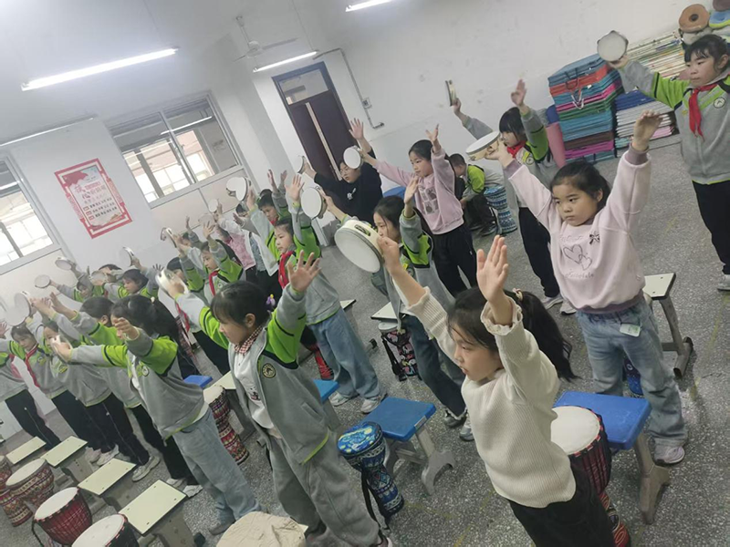 鼓韵飞扬,趣享节奏|临沂北园路小学东岳校区非洲鼓社团风采